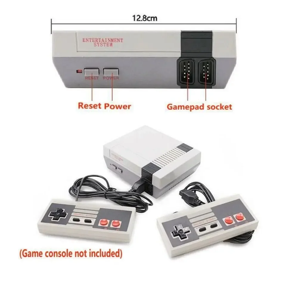 Nintendo NES Original Console Wired Controllers Remote Bundle of 2